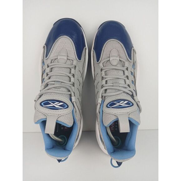 Reebok Solution  Blue Gray White Allen Iverson Basketball Sneakers Men\'s Sz 9.5 main image 11